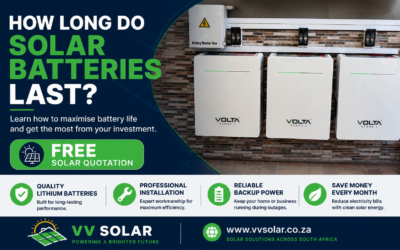 How long does a solar battery last?